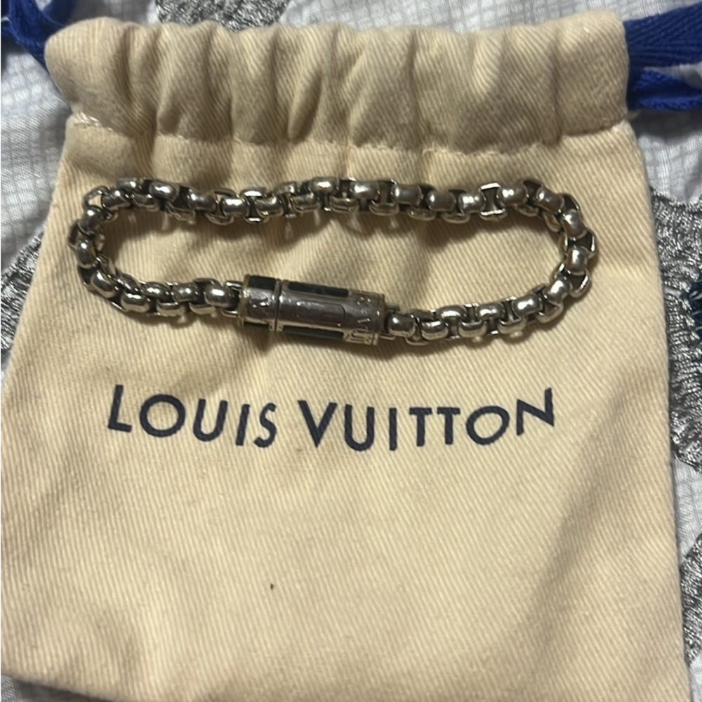 Louis Vuitton Silver Bracelet